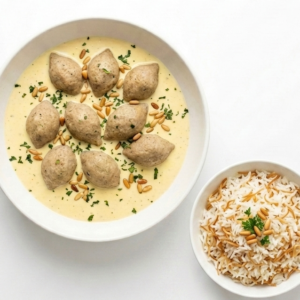 وجبة الكبة اللبنية